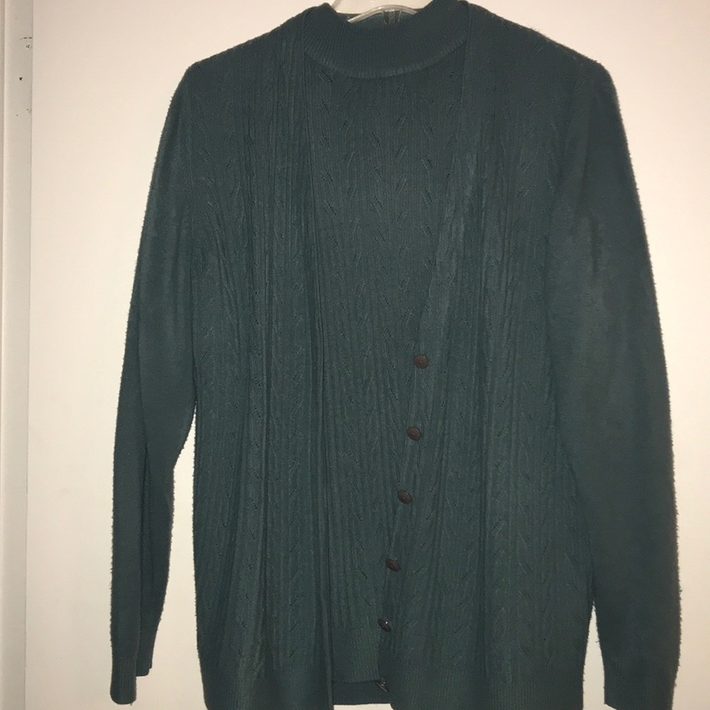 Koret short sleeve sweater and long sleeve Cardigan